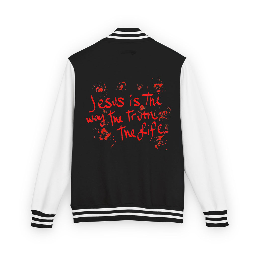 Letterman Jacket — Jesus Is The Way Graphic