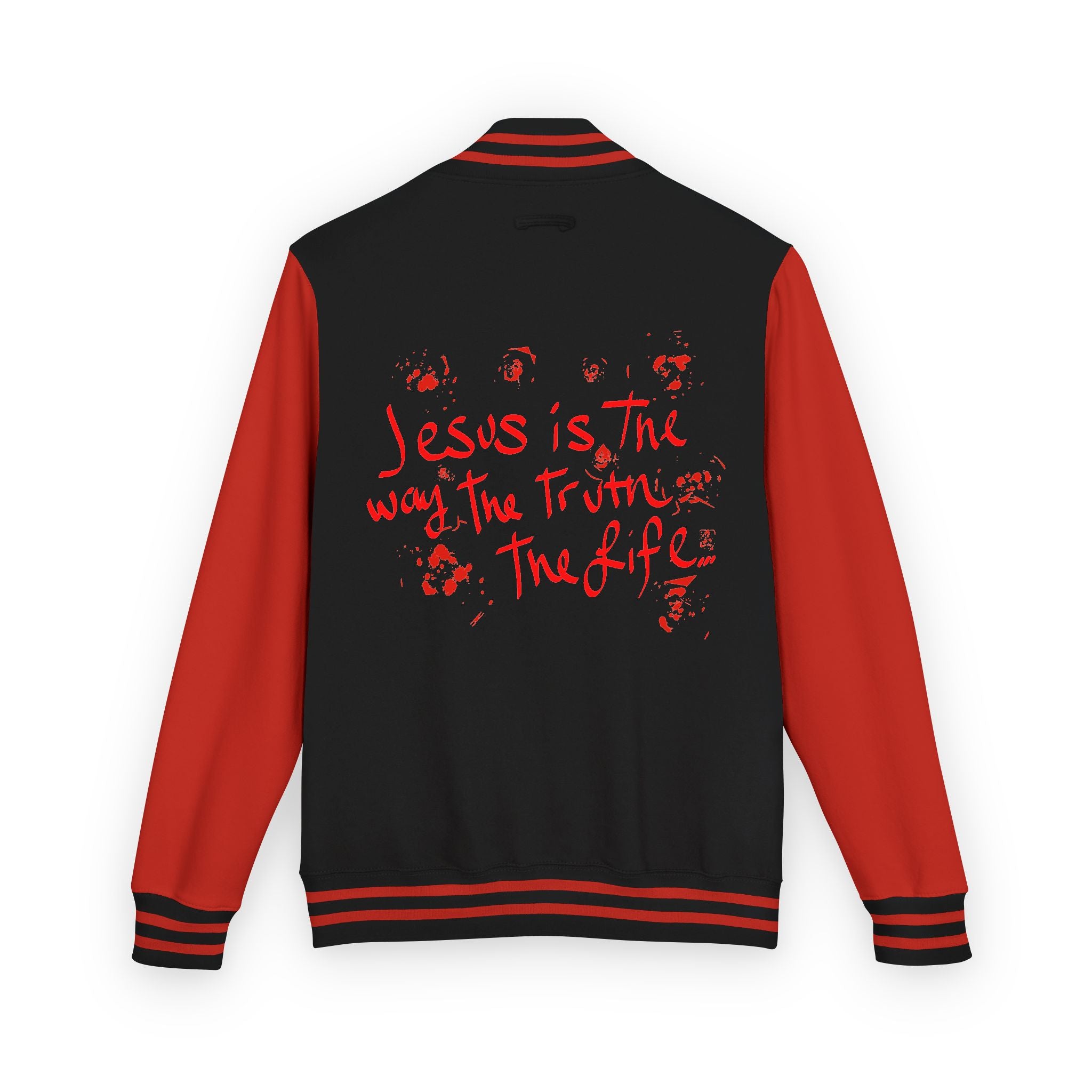 Letterman Jacket — Jesus Is The Way Graphic