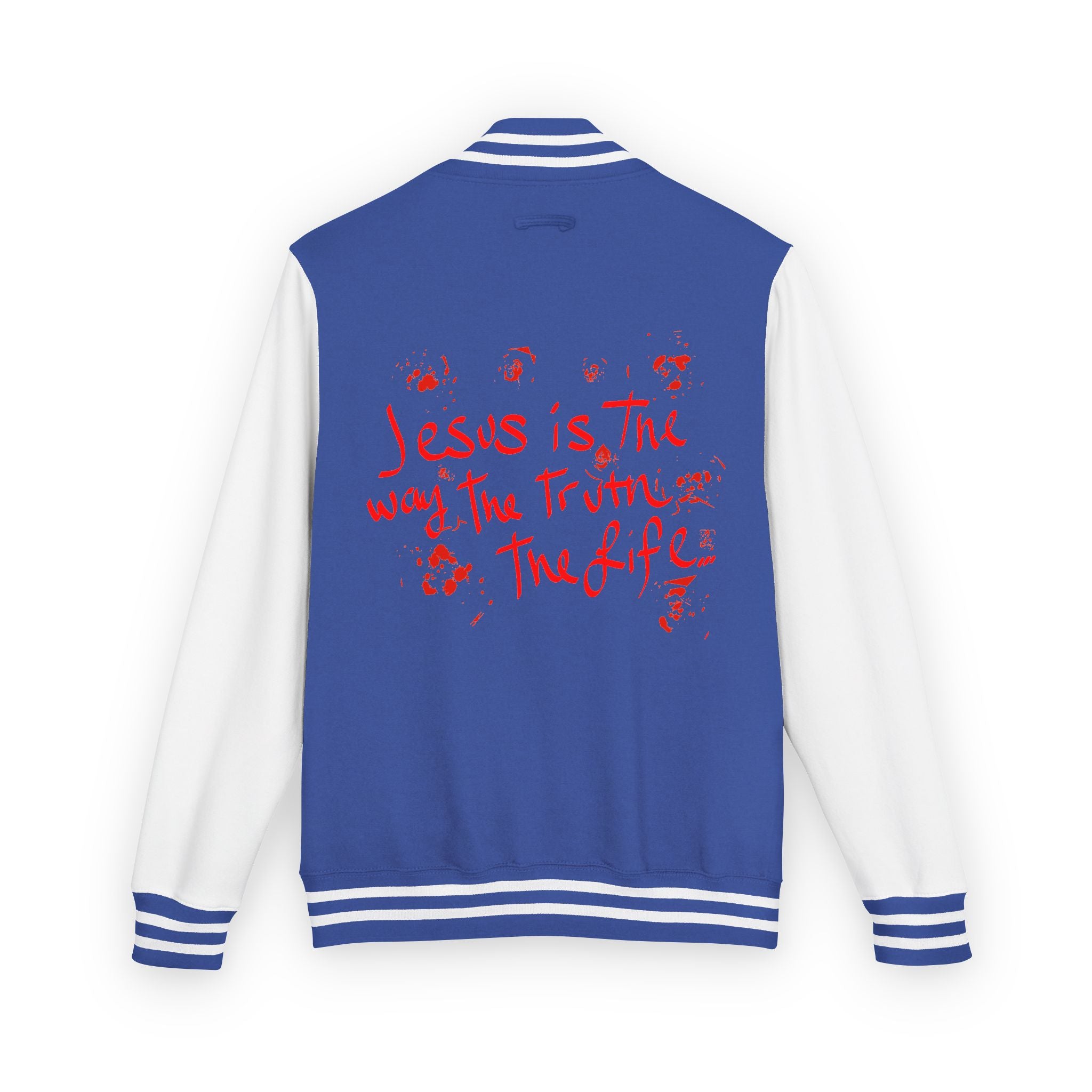 Letterman Jacket — Jesus Is The Way Graphic
